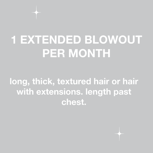 1 extended blowout / month